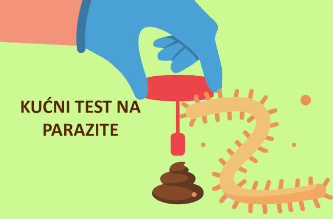 kućni test na parazite