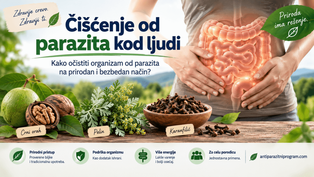 Slika Ciscenje od parazita kod ljudi