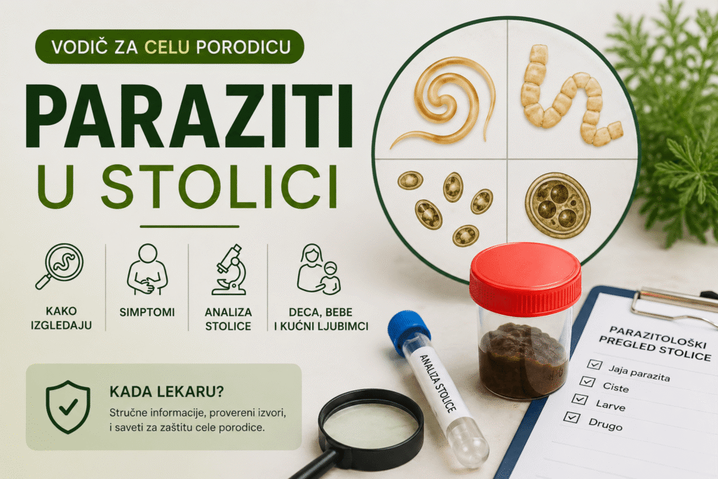 Paraziti u stolici naslovna slika